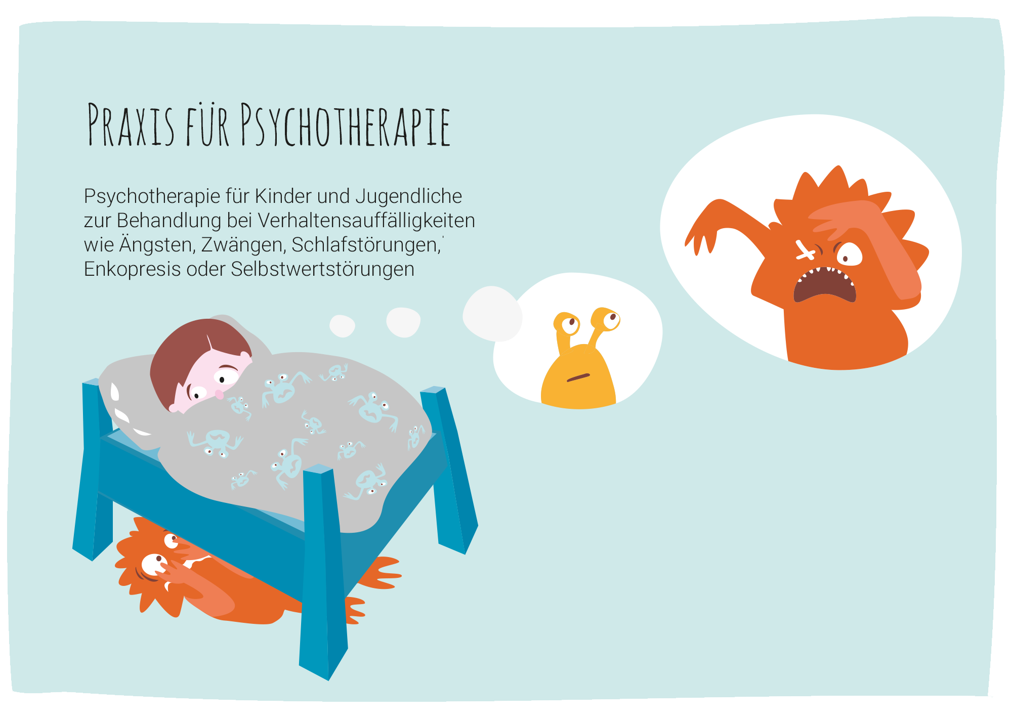 Illustration, Praxis für Psychotherapie Hametner Merseburg